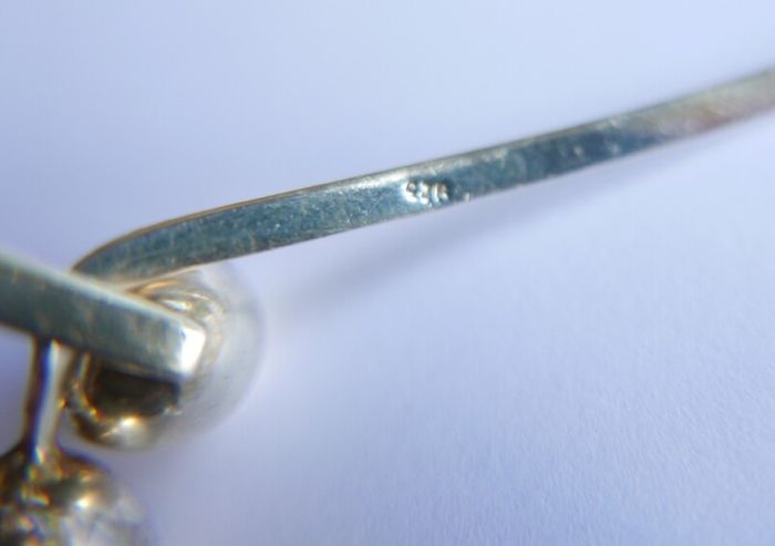 Vintage 1980s Sterling Silver 925 Bracelet and Collar Necklace 34,3g