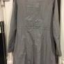 Grey "FranStyle" Trench Coat  size 10/12 Image 6