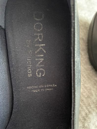 Leather shoes