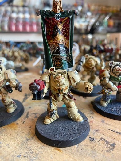 Warhammer 40k Dark Angels Deathwing Terminator Command Squad