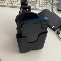 Pram buggy cup & ph holder