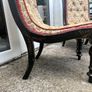 Pair of antique Slipper chairs Image 4