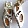 Vintage Sterling Silver 925 Baltic Amber 2 Stone Studs Earrings 2,12g Image 6