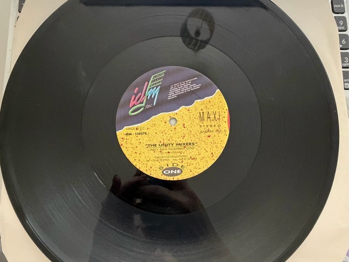 The Unity Mixers Number One Original 1991 Belgian IDM Records Pressing