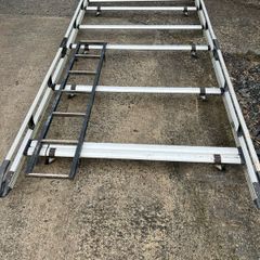 Roof rack and ladder
