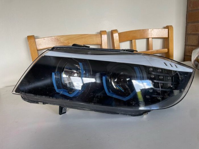 BMW 3 series Blue Halo LED Headlights Pair