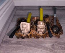 Set of 5 Vintage Pipes