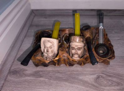 Set of 5 Vintage Pipes