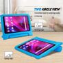 For Lenovo Tab M8 2nd TB-8505X TB-8505F Kids Case Shockproof Cover With Stand - Blue Image 5