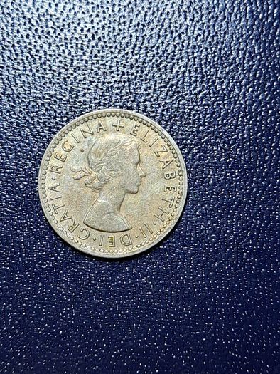 United Kingdom Six pence coin