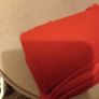 Red home festive throw Image 2