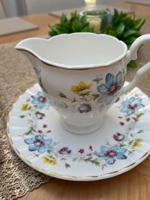 China Milk Jug & Side Plate