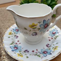 China Milk Jug & Side Plate