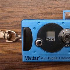 Miniature vintage digital camera