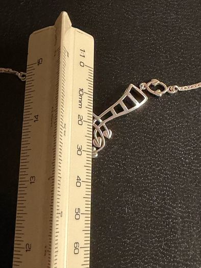 silver necklace