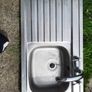 Sink - stainless steel with tap Image 4