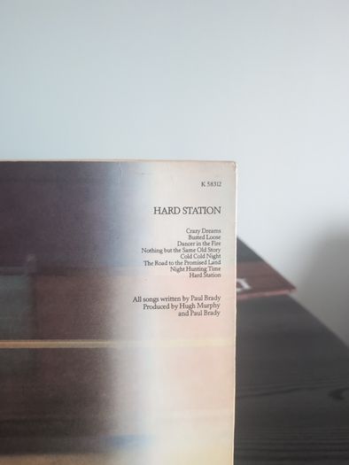 Paul Brady - Hard Station (LP, Album) Irish Pressing