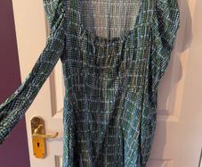 Greeny Blue Dress