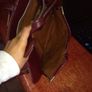 Vintage Leather Bag for sale Image 4