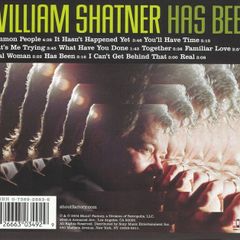 William Shatner Has Been CD Star Trek