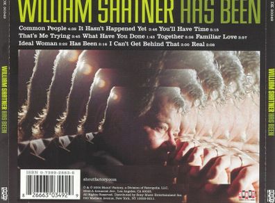 William Shatner Has Been CD Star Trek