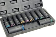 Manarola 11-piece 1/2" Drive Deep Impact Socket Set