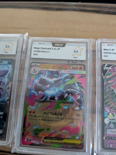 Graded pokemon cards