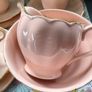 Vintage Grindley Peach Petal Tea Set Image 5
