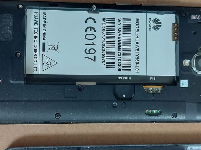 HUAWEI Y5, Model Y560-L01, Activation Locked, in very good cosmetic condition