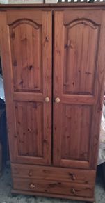 Solid Pine Wardrobe