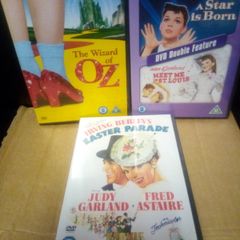 Judy Garland Musical Dvd Collection Bundle Wizard Of Oz Easter Parade A Star Is Born