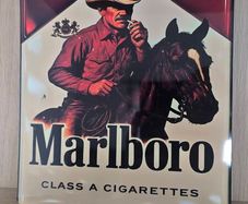 Metal sign