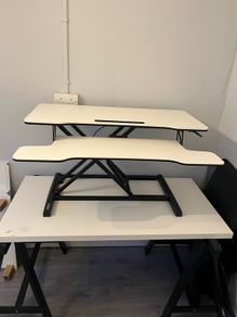 Adjustable Standing Desk Converter, Sit and be Stand