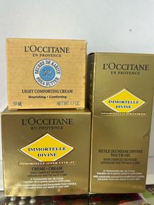 LOCCITANE light comforting cream + advanced youth face cream + advanced youth face care (brand new full size)