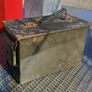 Military ammo metal box, old, original, D18 Image 4