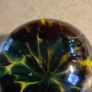 Kerry Irish Art Glass Paperweight Hand Blown in a Jade to Emerald Green 1980s Image 6