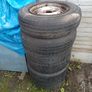 Wheels off Nissan Vannett Cargo Van Image 3
