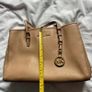Michael Kors Tan Saffiano Leather Handbag Image 6