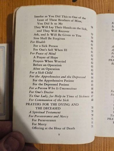 RARE. PRAYERS FOR Today Compiled By Bishop Terence Cooke Cardinal Of Newyork 1968 to 1983.  Complete With facsimile Signature On Cover And Hand Written Signature On Inside. Paperback In Good Condition.