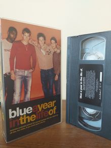 Blue Music Vhs Video Cassette Tape "A Year In The Life Of The Group Blue"
