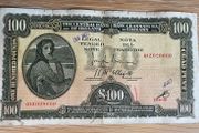 Lady Lavery 1946 100 Pound Currency Commission Banknote