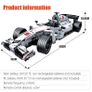 729pcs City Racing Car Remote Control Technic RC Car Electric truck Building Blocks bricks Toys Lego Style Image 4