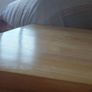 Six solid wood chairs. Image 4
