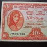 The Central Bank of Ireland. Lady Lavery 10 shillings (1959)#2 Image 2