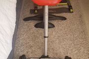Exercise chair with weights