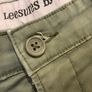 Leesures by Lee Relaxed Chino trousers in dark Olive Green Image 3
