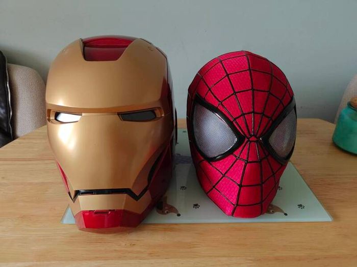 Marvel Helmets: Iron Man & Spidey Mask