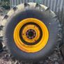 4 Original JCB 3Cx buckets, Ripper toe and wheel Image 6