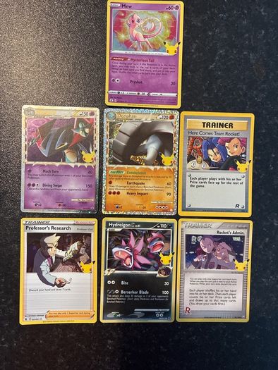 pokemon cards celebrations 25th anniversary