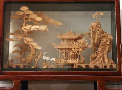 Vintage Chinese Diorama